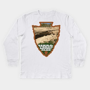 Mesa Verde National Park arrowhead Kids Long Sleeve T-Shirt